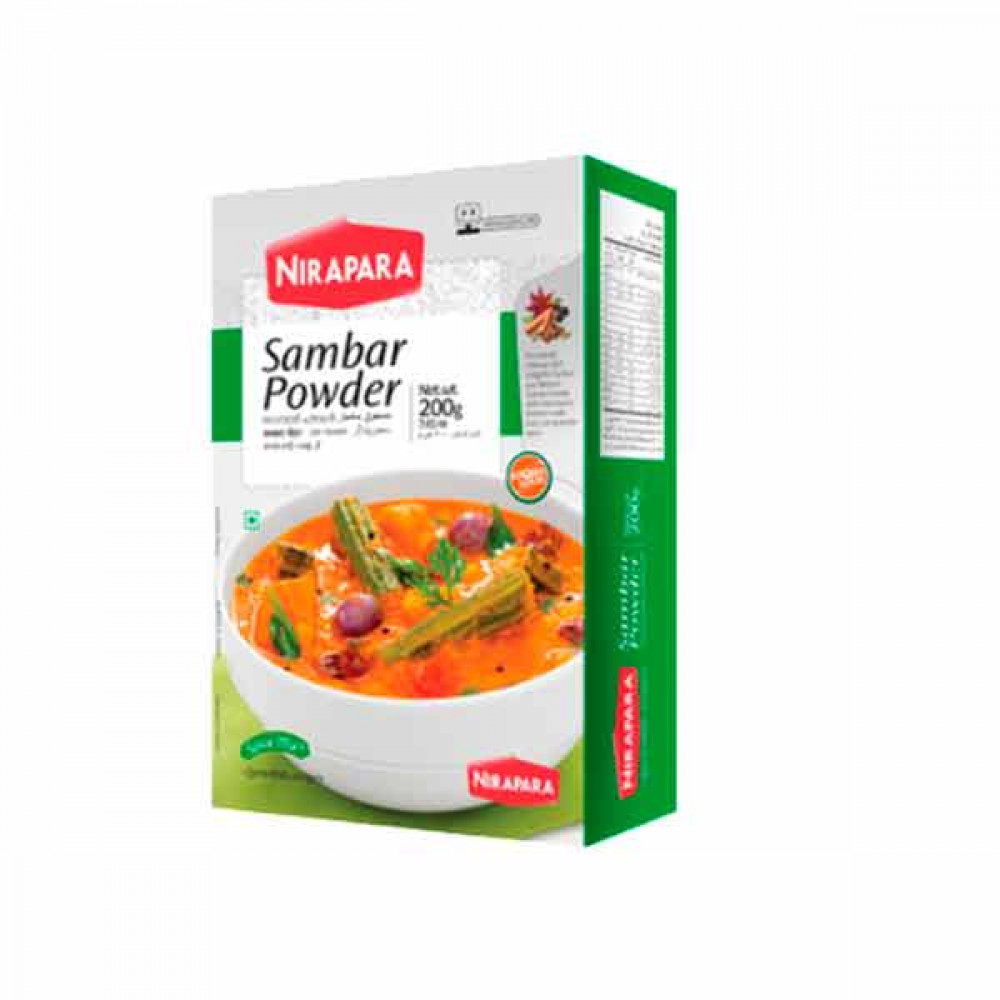Nirapara Sambar Powder 200gm  Nirapara Sambar Powder 200gm