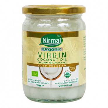 KLF Nirmal Organic Virgin Coconut Oil 500ml 