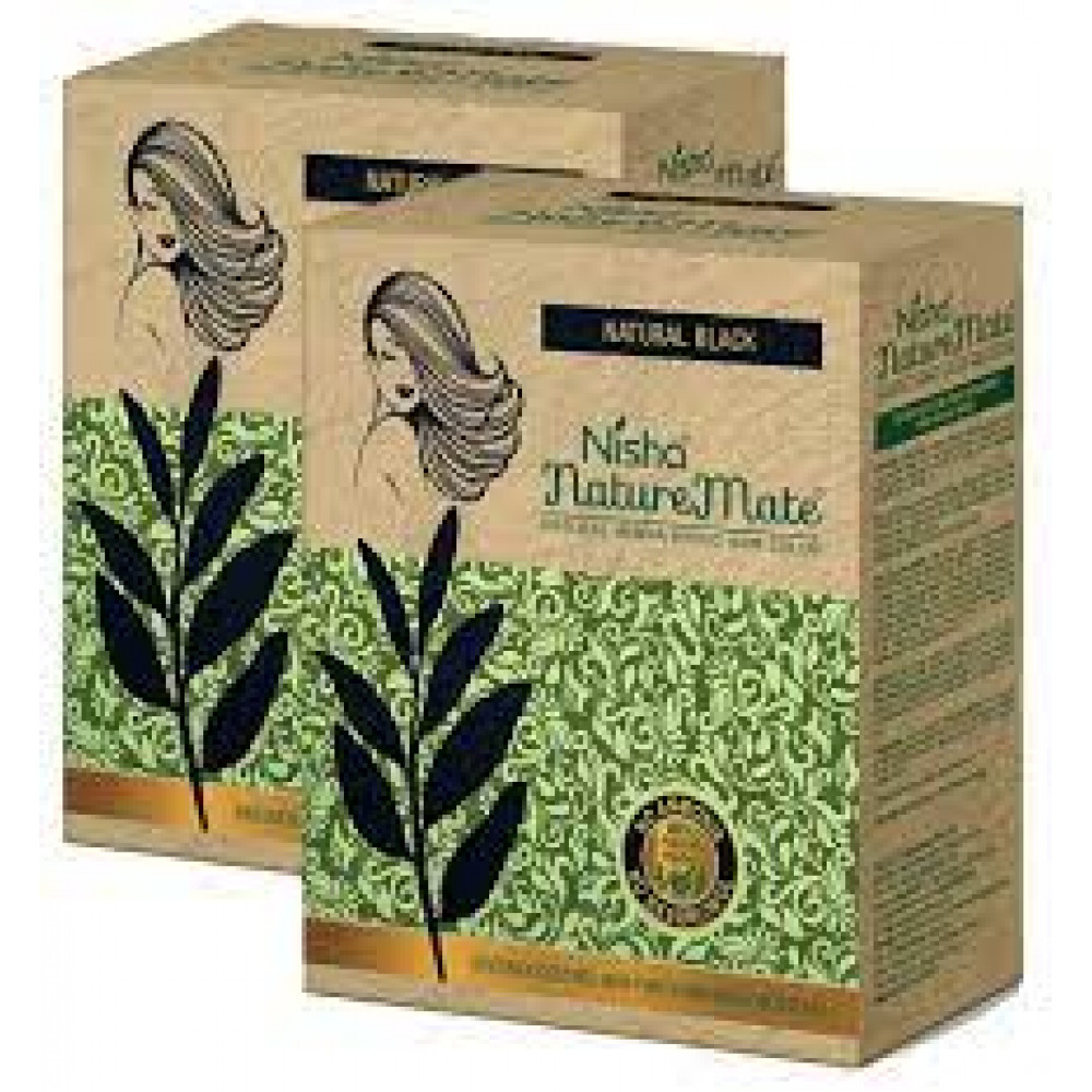 Nisha Naturemate Natural Henna Hair Colour 60G Nisha Naturemate Natural Henna Hair Colour 60G