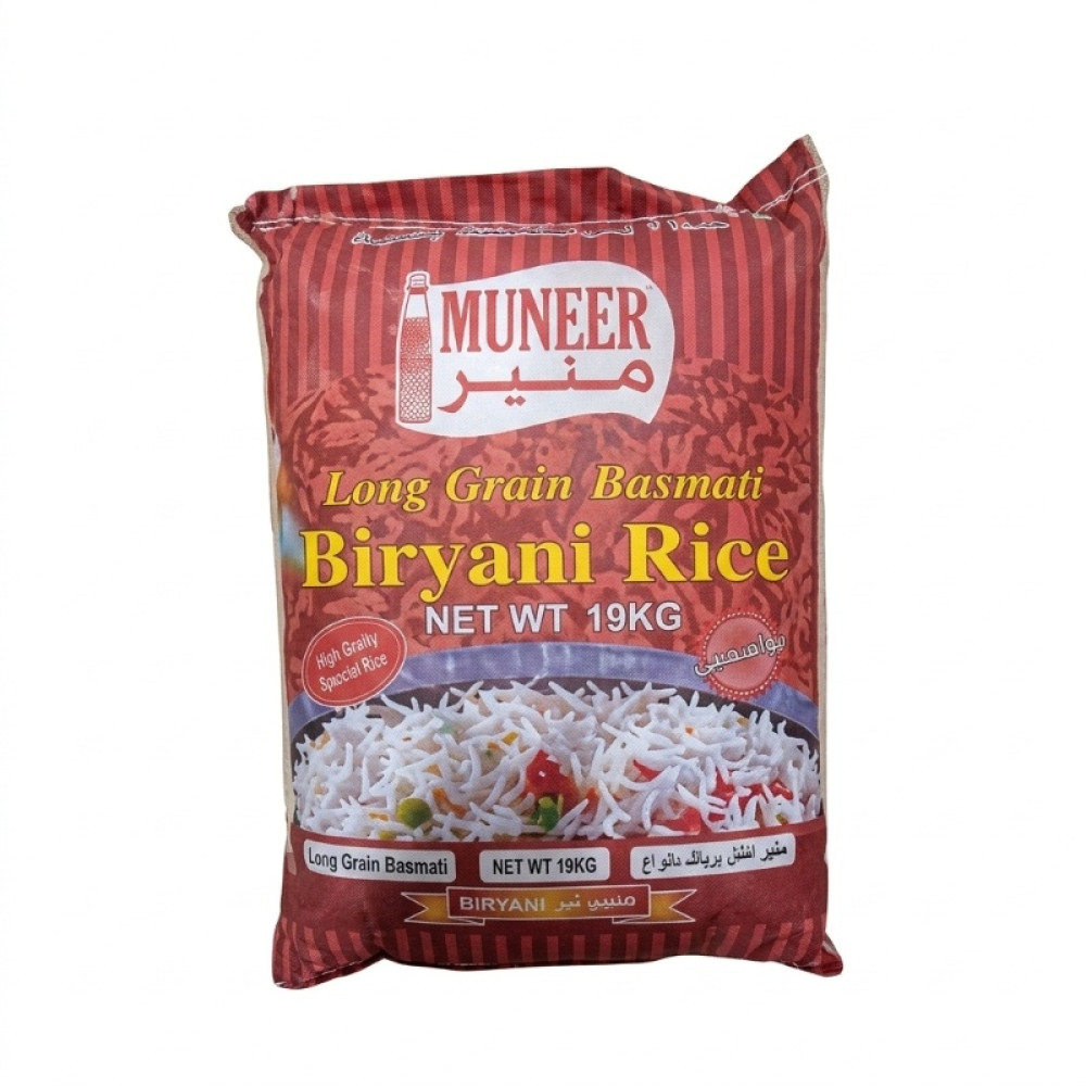 MUNEER BIRIYANI RICE 19KG