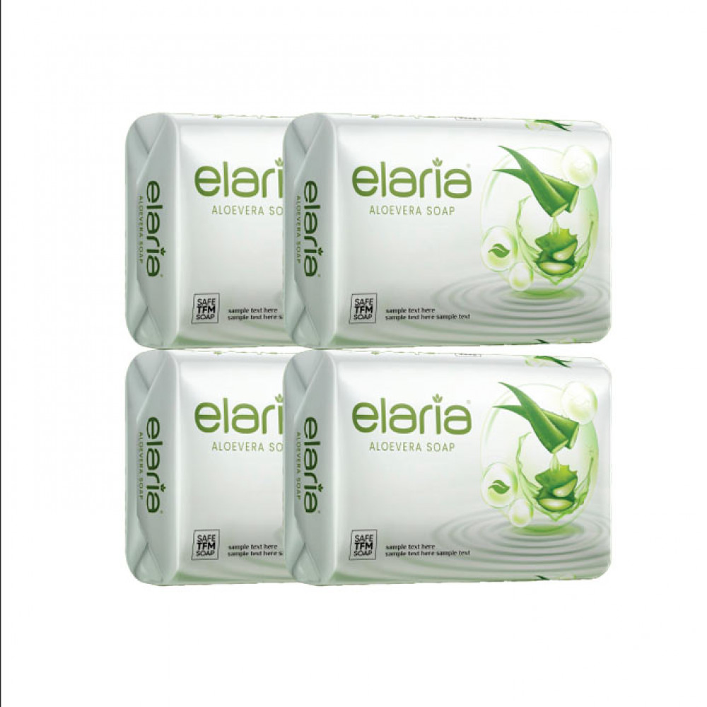 Elaria Aloevera Soap 6 X 125 Gm Elaria Aloevera Soap 6 X 125 Gm