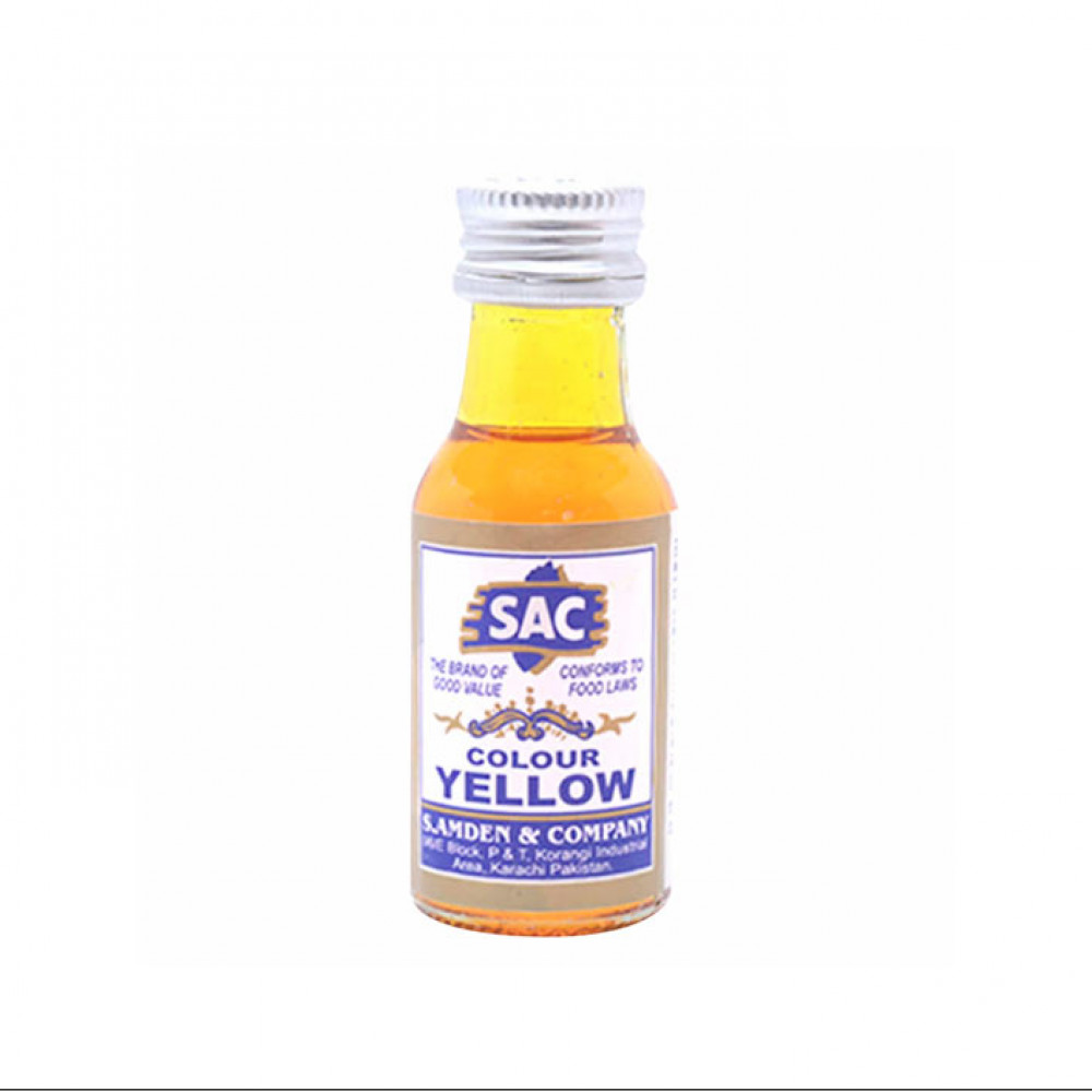 Sac Yellow Colour 25Ml Sac Yellow Colour 25Ml