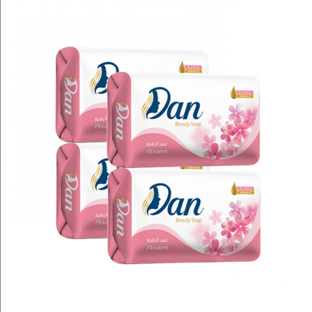 Dan Flowers Soap Pink 4X125 Gm Dan Flowers Soap Pink 4X125 Gm