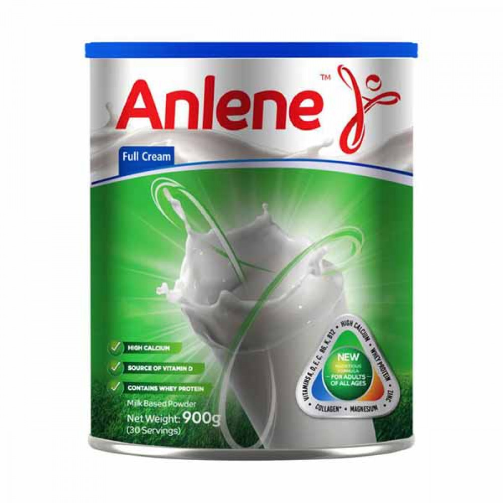 Anlene Full Cream Milk Powder 900gm  Anlene Full Cream Milk Powder 900gm