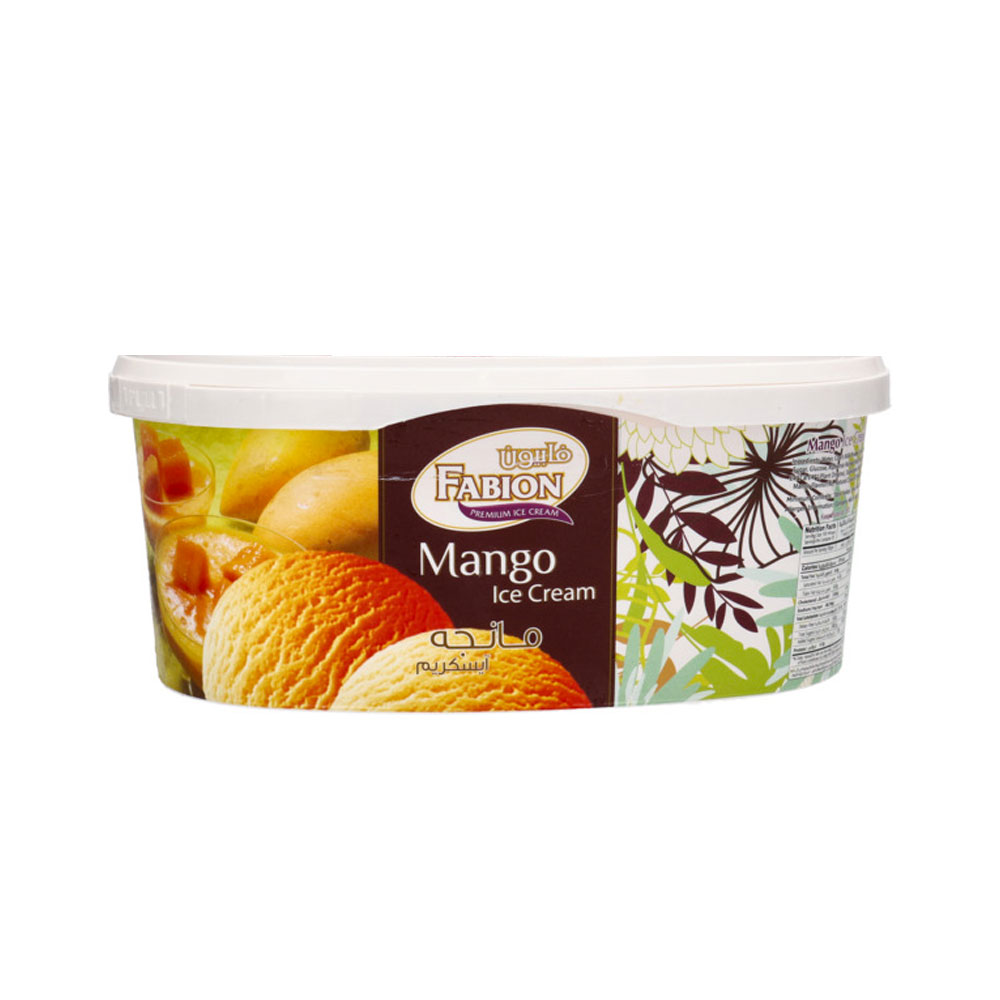 FABION MANGO ICE CREAM 2LTR FABION MANGO ICE CREAM 2LTR