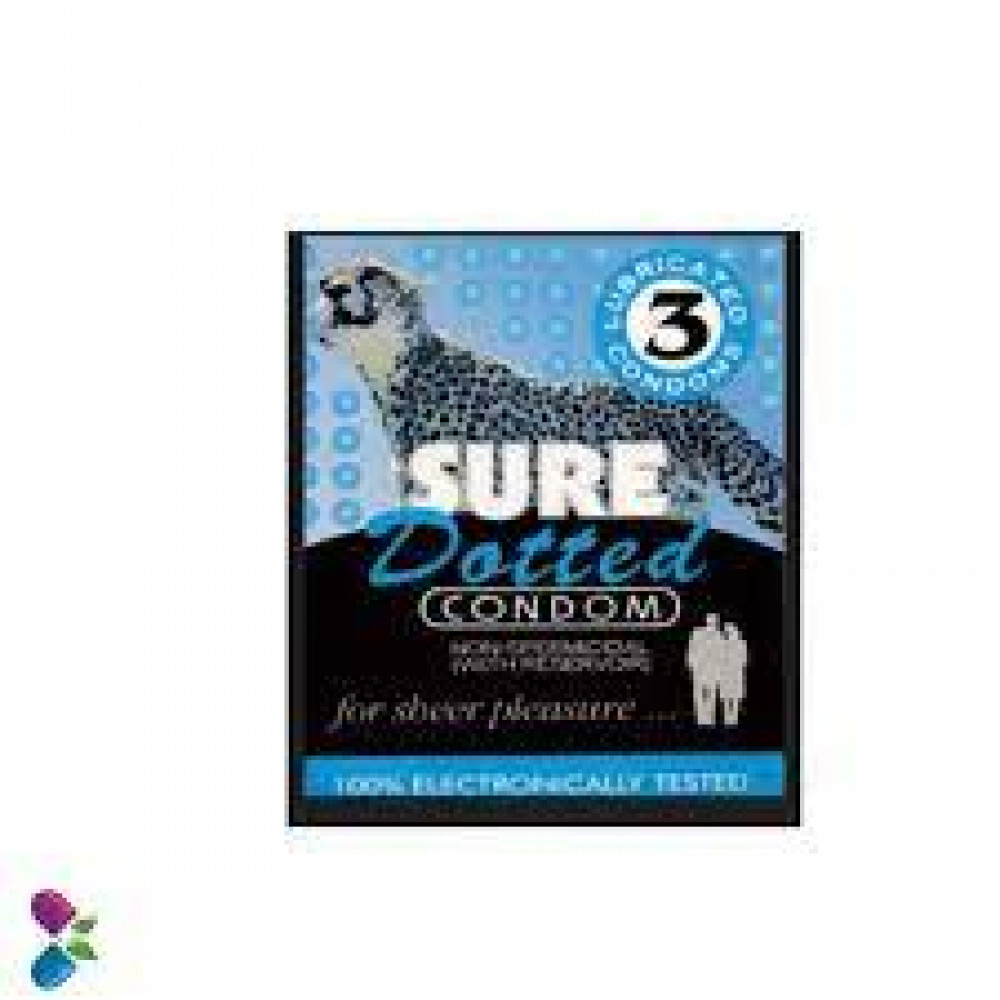 Sure Dotted Condoms 12'S Sure Dotted Condoms 12'S