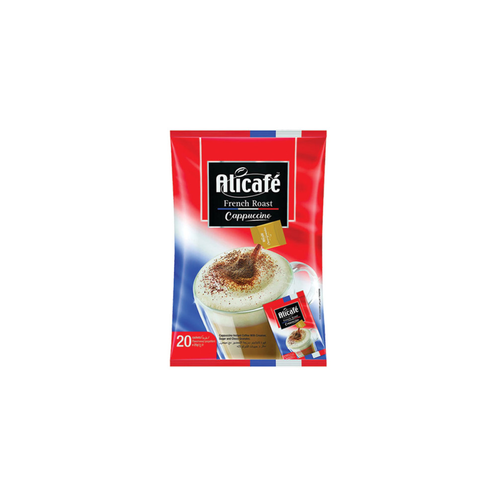 ALICAFE CAPPUCHINO INSTANT COFFEE 20 X 25 GM
