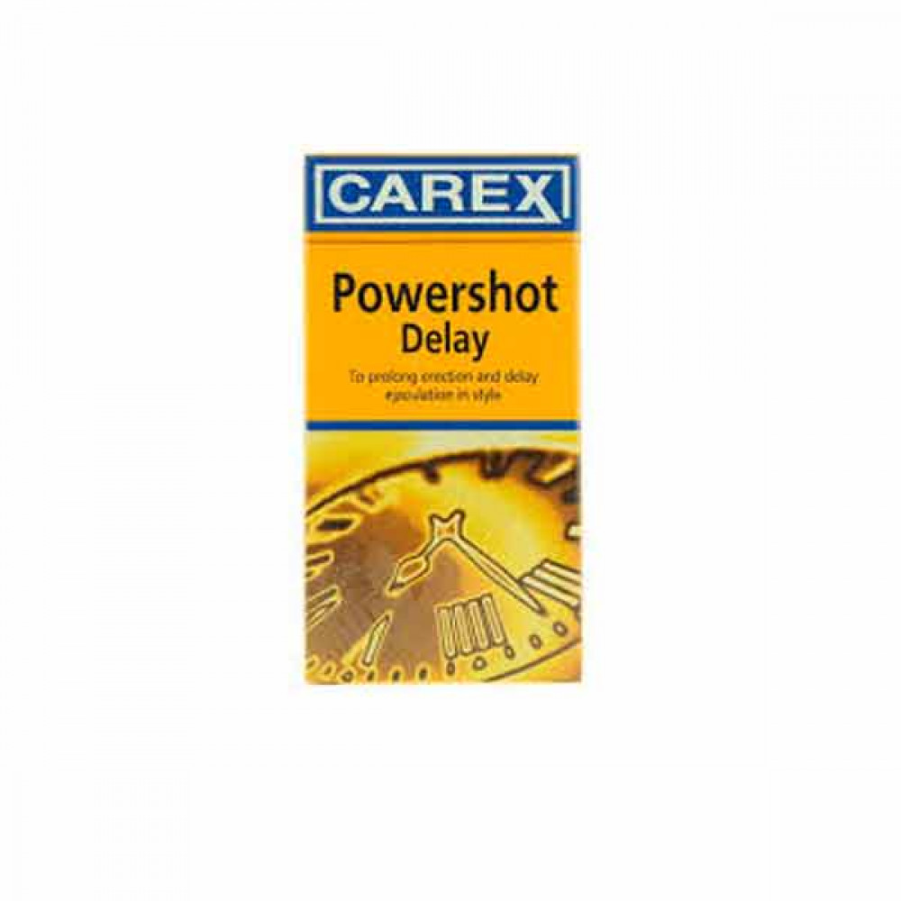 Carex Condoms Powershot Delay  Carex Condoms Powershot Delay