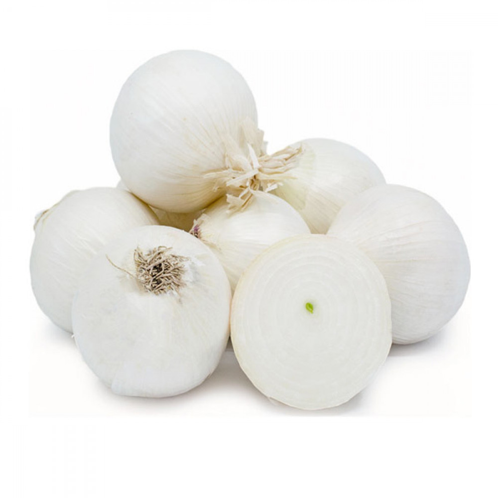 Onion White - Spain - 1Kg (Approx)  Onion White - Spain - 1Kg (Approx)