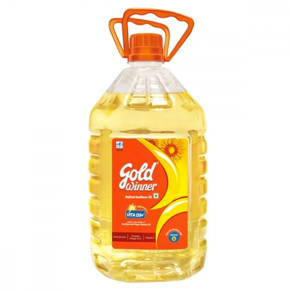 Gold Winner Pure Sunflower Oil 5Ltr Gold Winner Pure Sunflower Oil 5Ltr