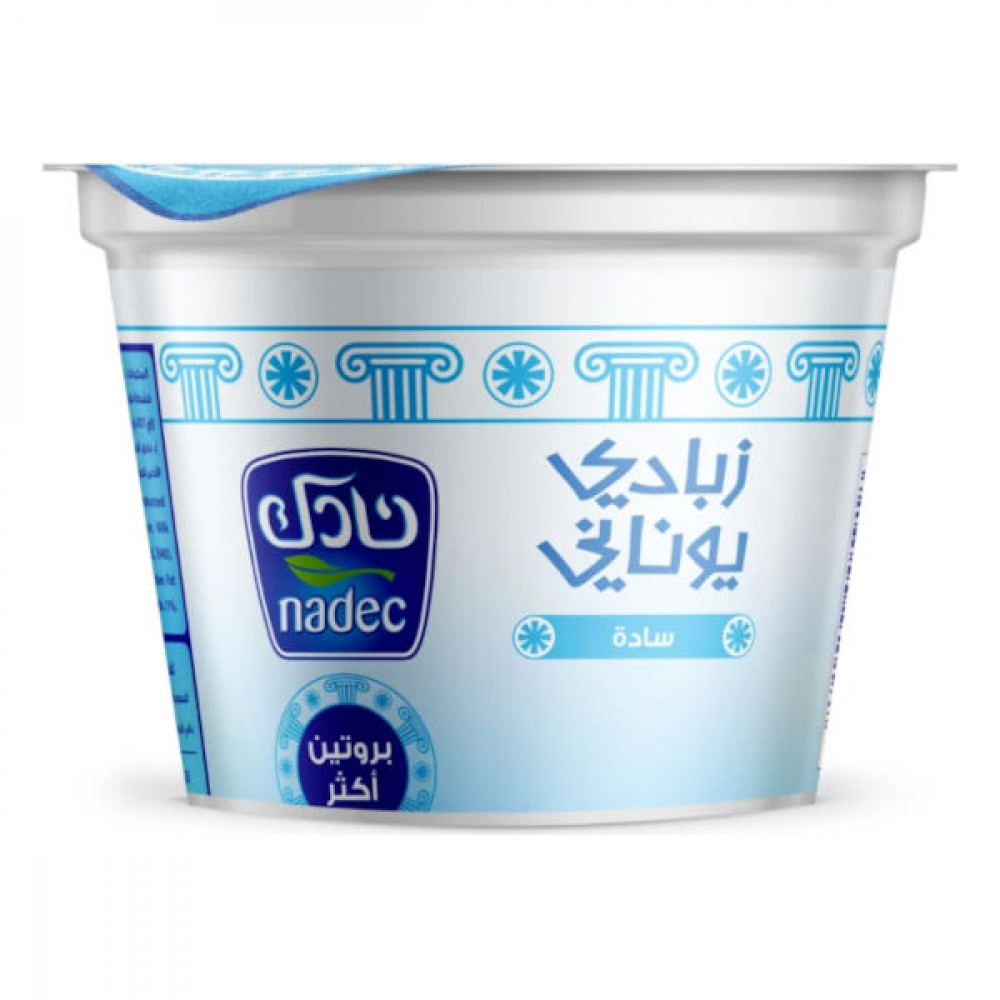 Nadec Greek Yoghurt Plain 160gm  Nadec Greek Yoghurt Plain 160gm