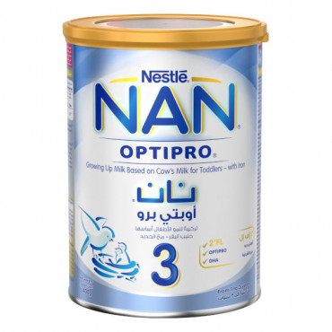 Nestle NAN 3 Optipro Growing Up Milk Formula (1 to 3 years) 400gm 